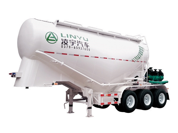 中集凌宇干混砂漿運輸車技術取得新突破